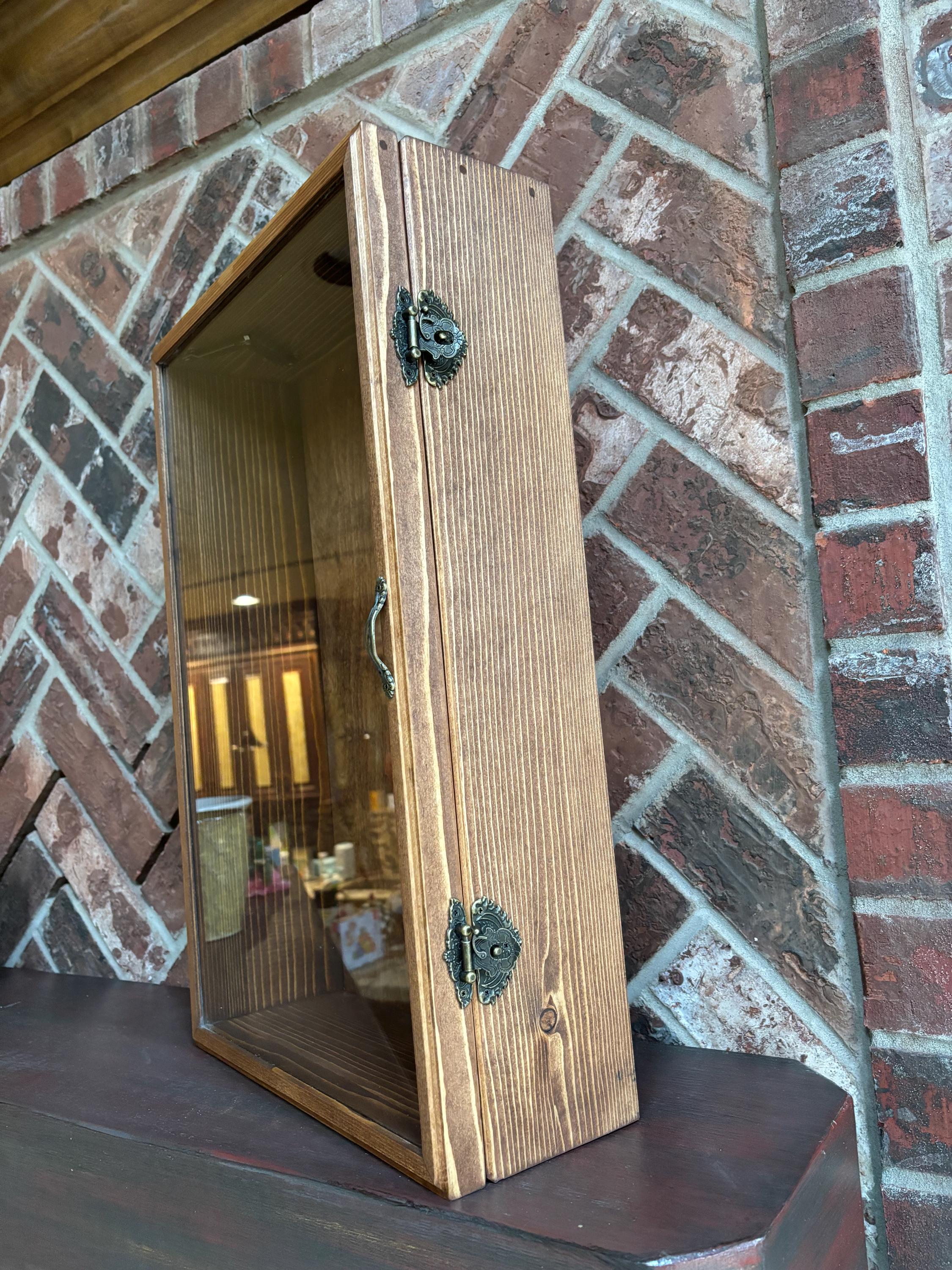 Lockable Shadowboxes Large Shadow Box 16x20x5 | Front Opening | Custom Sizes Available ...