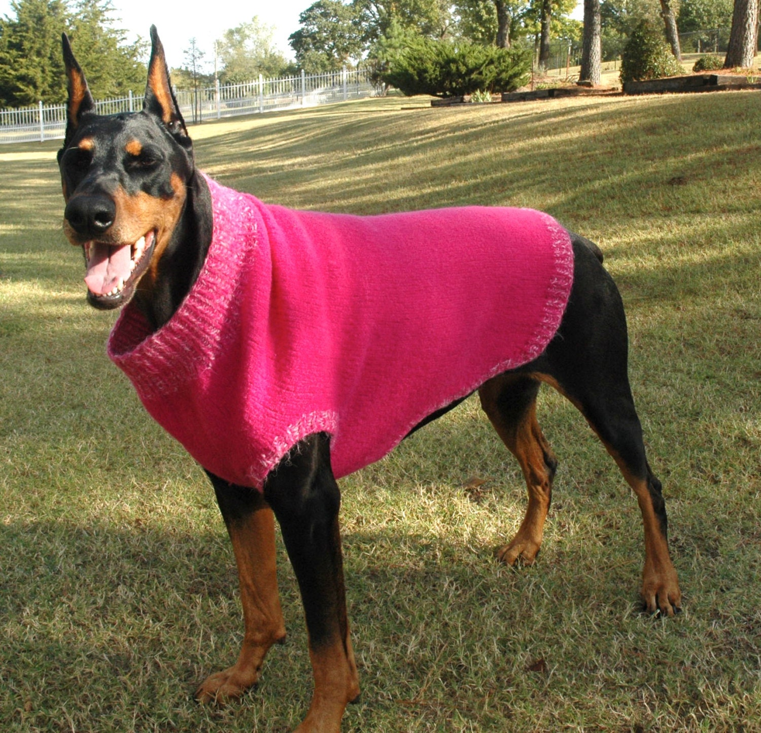 Xl Dog Sweater
 Knitting Pattern for XL Dog Sweater XL Felted Dog Sweater Pattern PDF