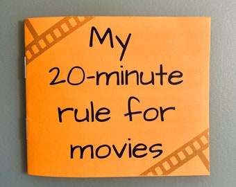 My 20-minute rule for movies zine