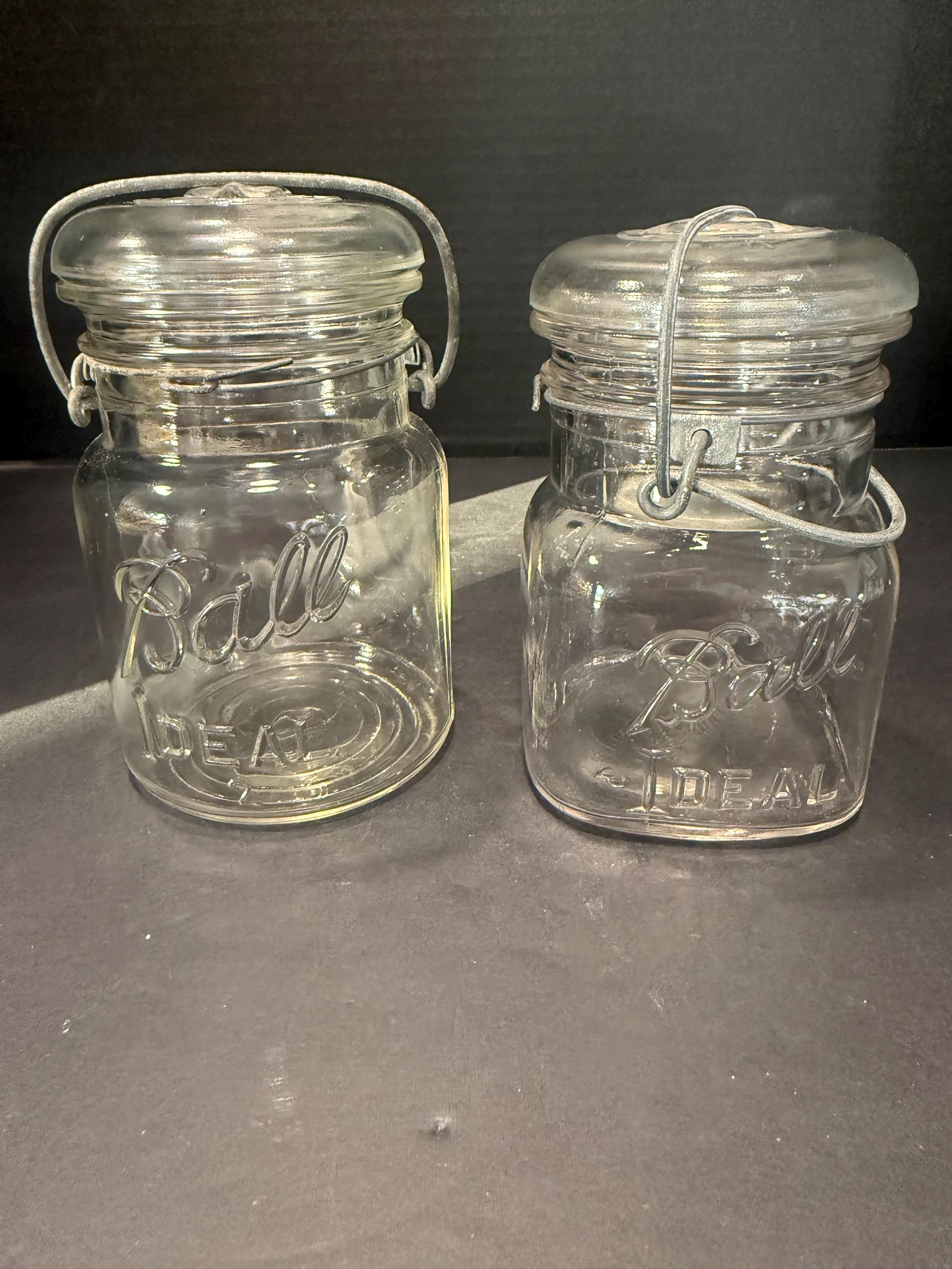 Ball Mason Jar 2個セット アンティーク Antique Ball Mason Jar 1900 - Etsy