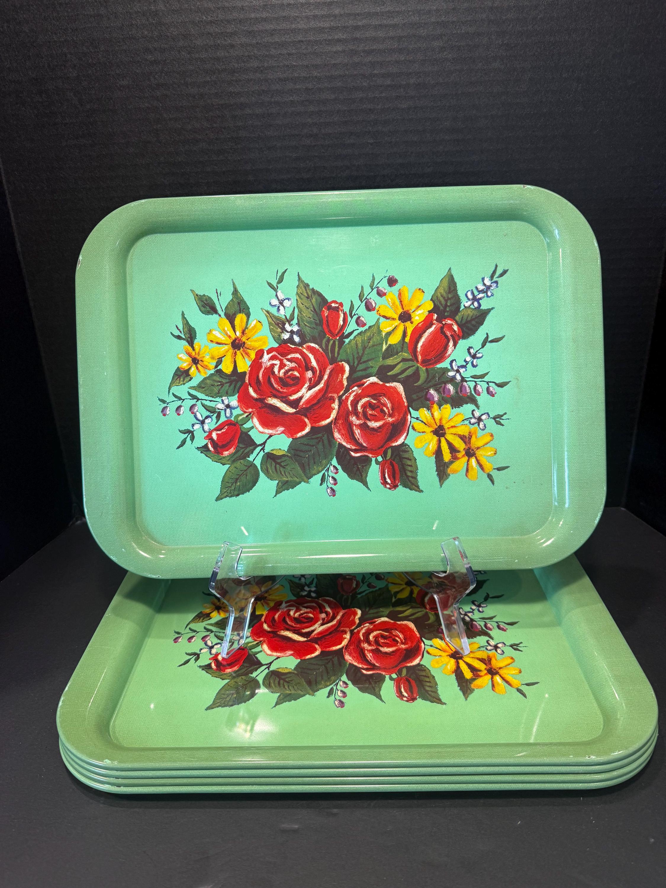 Vintage Daisy Serving Tray - Etsy