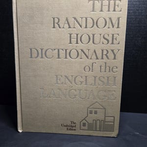 Random House Dictionary - Etsy