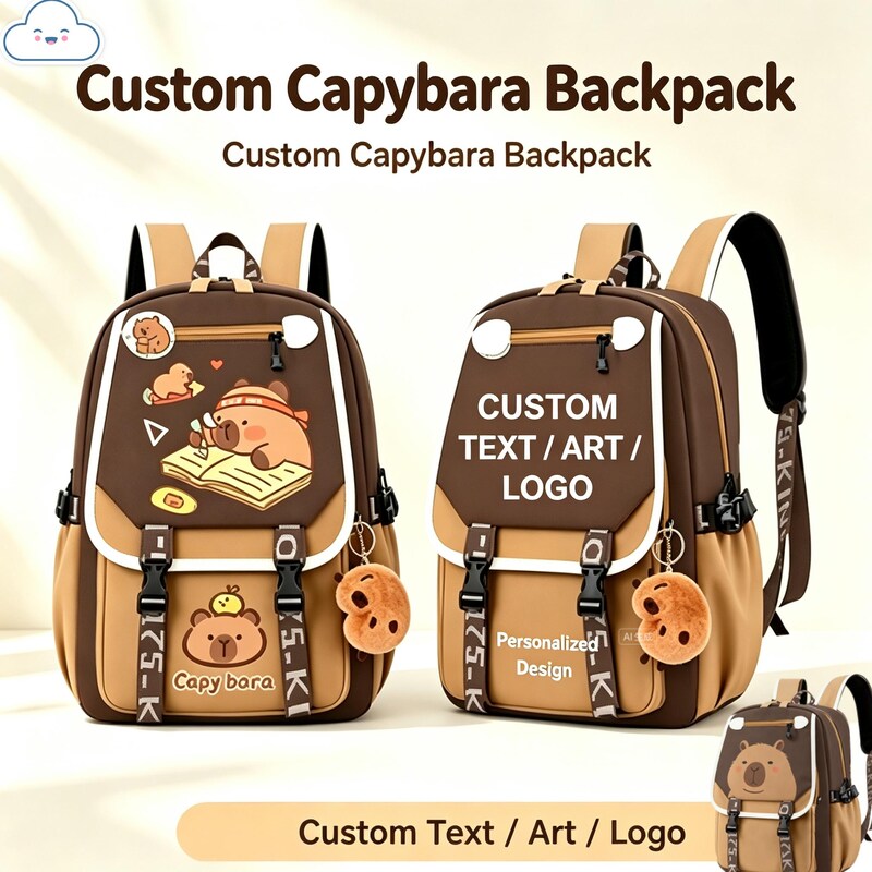 Capybara Backpack - Etsy