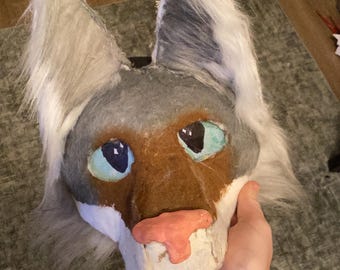 Coyote Mask, For therians, otherpaws, or cosplay