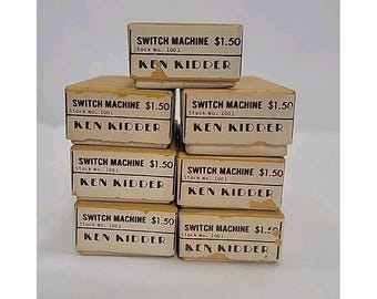 Ken Kidder Railroad HO Switch Machine, Stock No 1001, Unopened