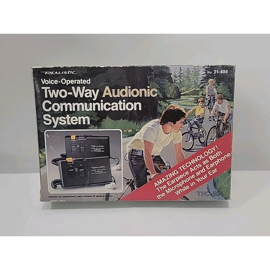 Realistic Voice Operated Two Way Audionic Communication System ...