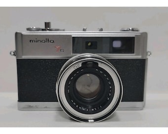 Vintage Minolta Hi-Matic 7S Rangefinder Camera 35mm, Fixed 45mm Lens, UNTESTED