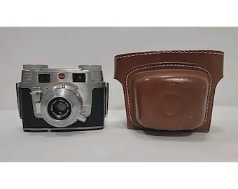 Kodak Signet 35, 35mm Camara With Original Field Case, 1950's, Untested