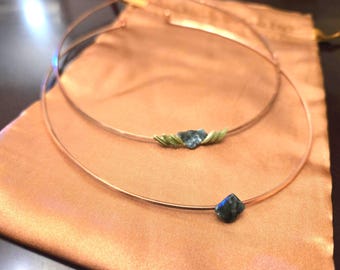 Copper Tiara - Seraphinite - Handmade - Shield Your Chakras w an Intention Tiara
