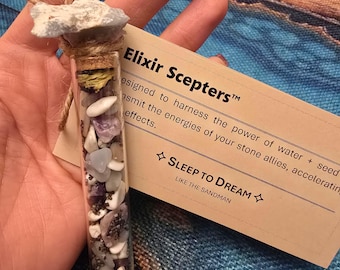 Crystal Elixir Scepter - Sleep Aid - Bewitch Your Beverage