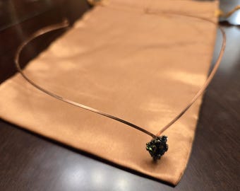 Copper Tiara - Looped Carborundum - Handmade - Shield Your Chakras w an Intention Tiara