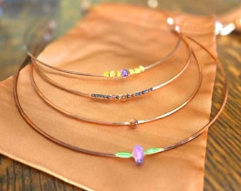 Copper Tiara - Fluorite - Handmade - Shield Your Chakras w an Intention Tiara