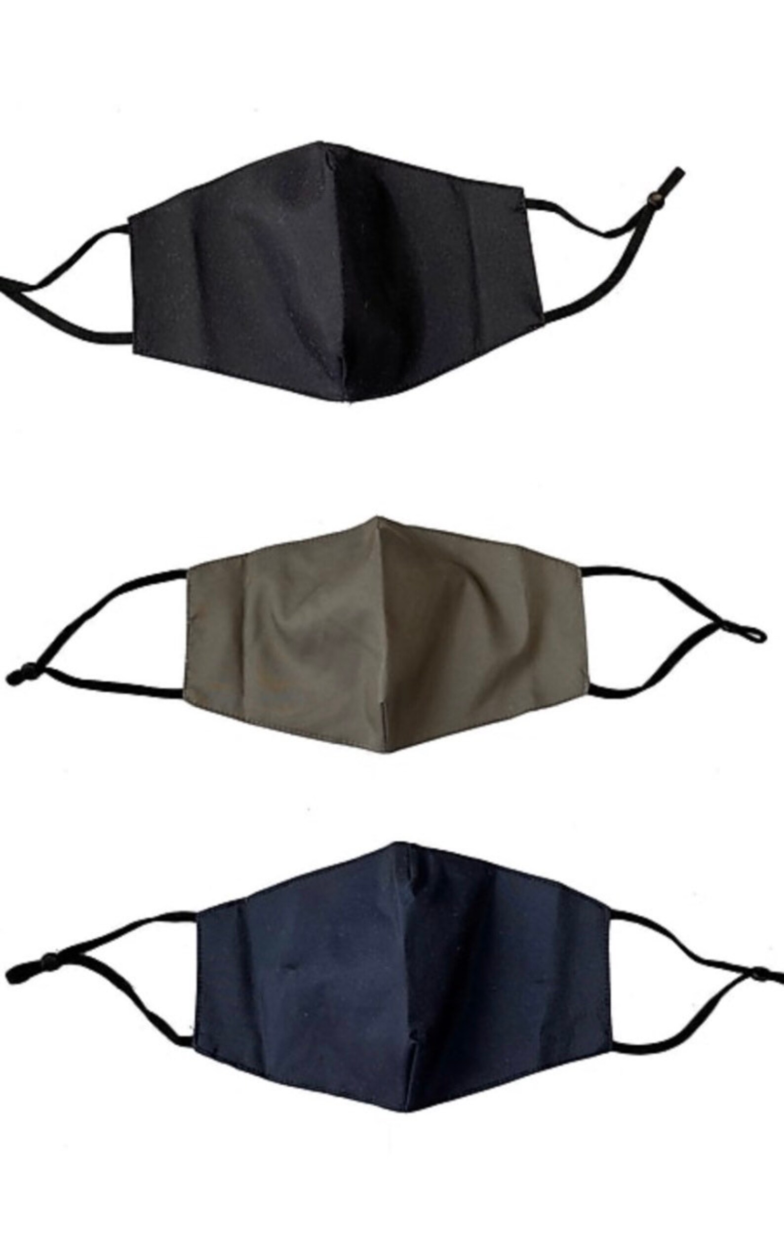 ORLY Reusable Cloth Face Masks for Adults Adjustable Elastic Etsy