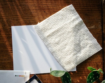 Needlepoint Finishing Supplies | 8x10 Acid-Free Mat Board & Cotton Batting Sheet | DIY Ornament Finishing