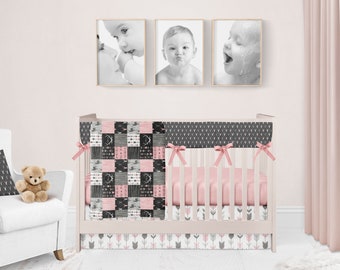 rustic baby girl crib bedding