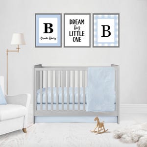 Boy Crib Bedding Baby Boy Nursery Theme Crib Skirt Light Blue Sheets Crib Comforter Set Embroidery Baby Gifts for Room Solid Color Blanket