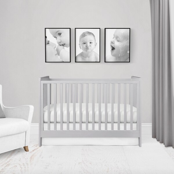 White Crib Bedding Etsy