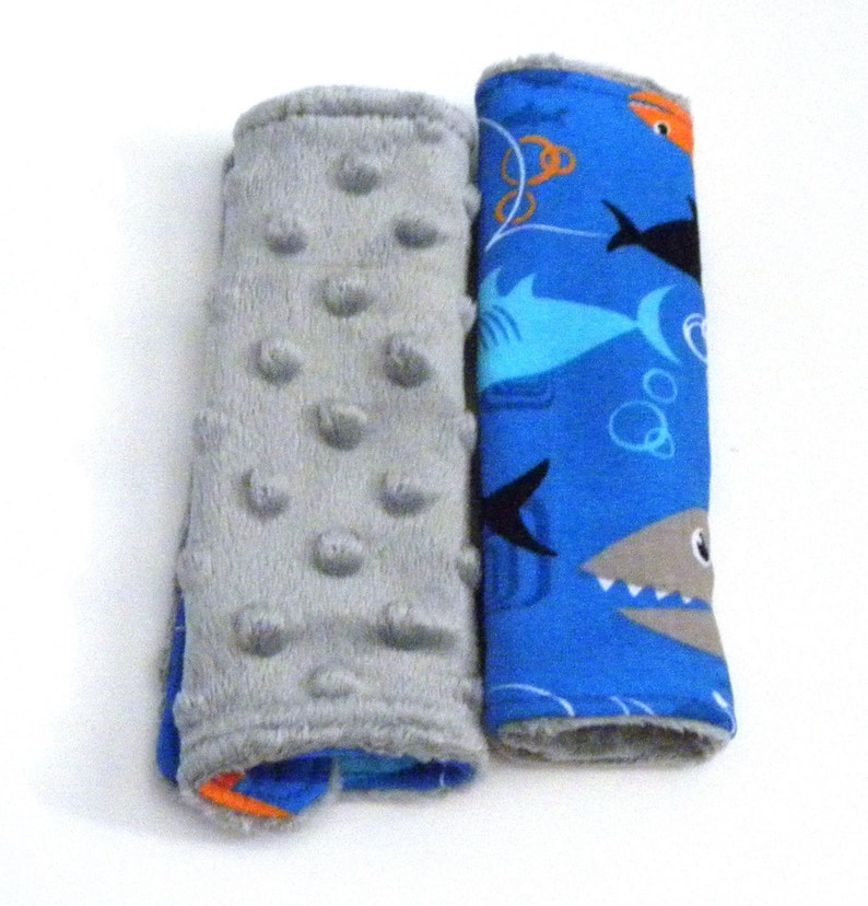 Shark Car Seat Strap Cover Shark Baby Boy Shark Nursery 1st Etsy