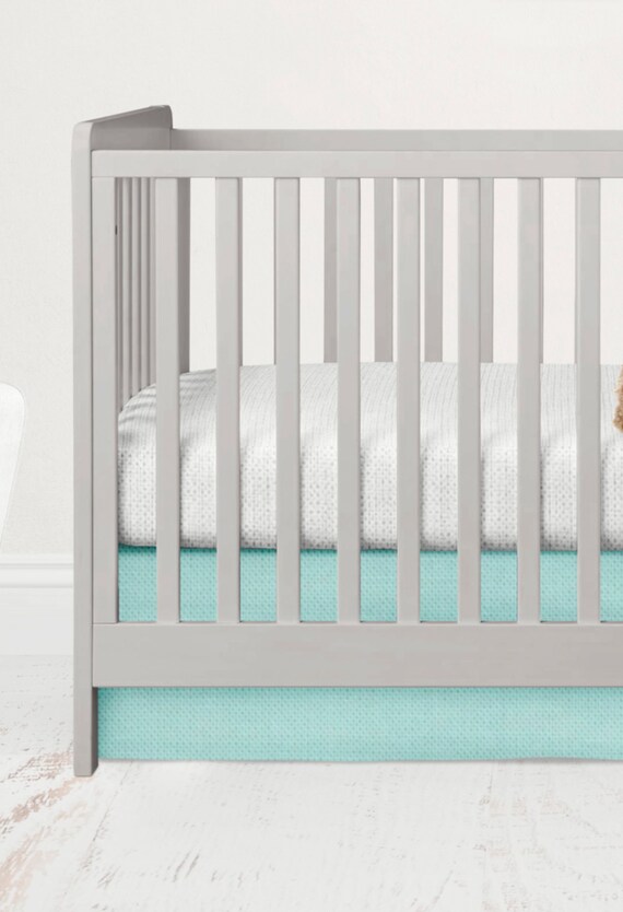aqua baby bedding