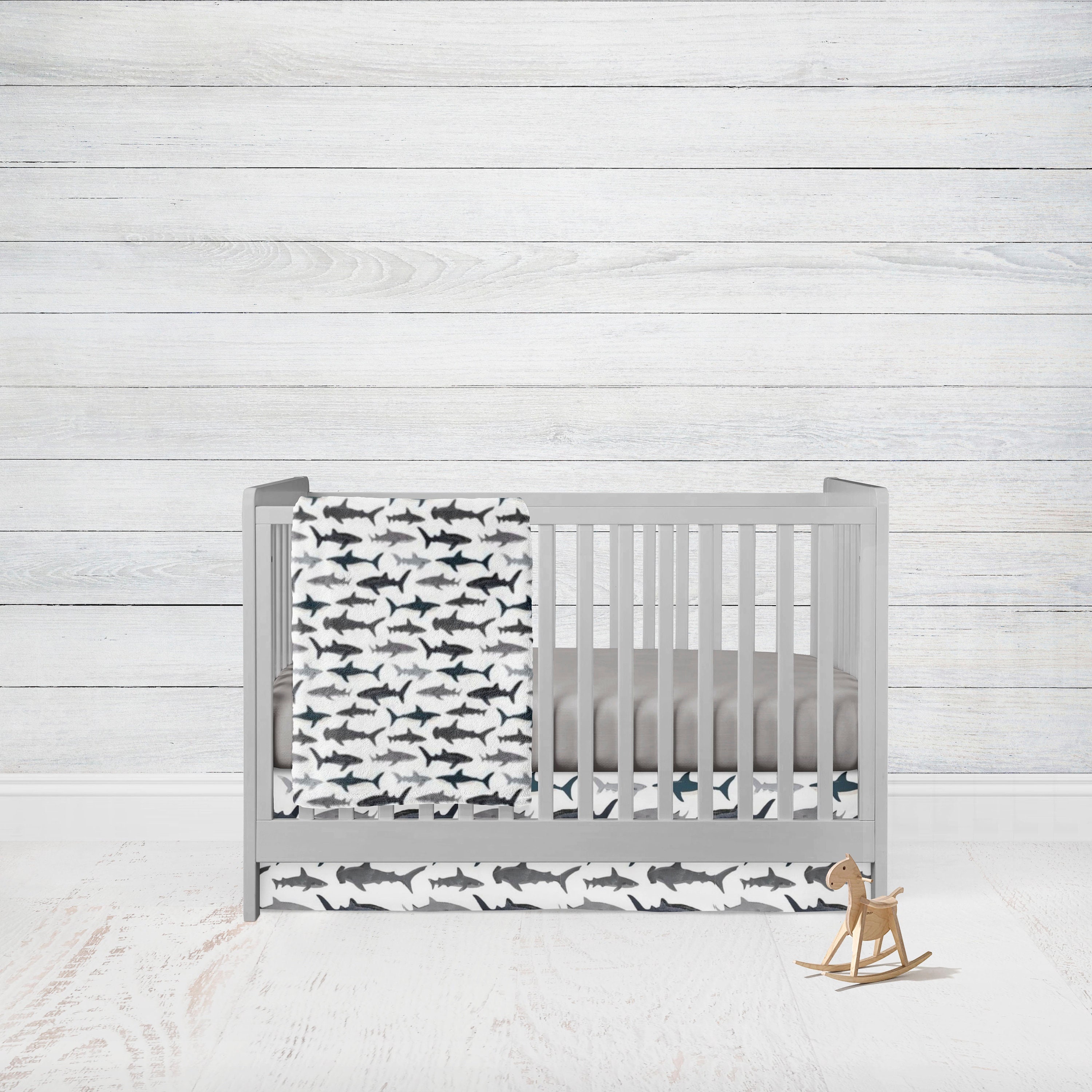 Shark crib bedding hotsell