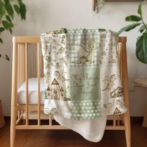 Dragon Baby Blanket: Fantasy Themed Nursery, Soft Minky Crib Comforter
Dragon minky baby blanket. You can pick the back minky color. 
Dragon Baby Blanket Handmade Baby Quilt Fantasy Baby Nursery Bedding Baby Shower Gift Newborn Boy Room Decor Fairy Tale Crib Comforter