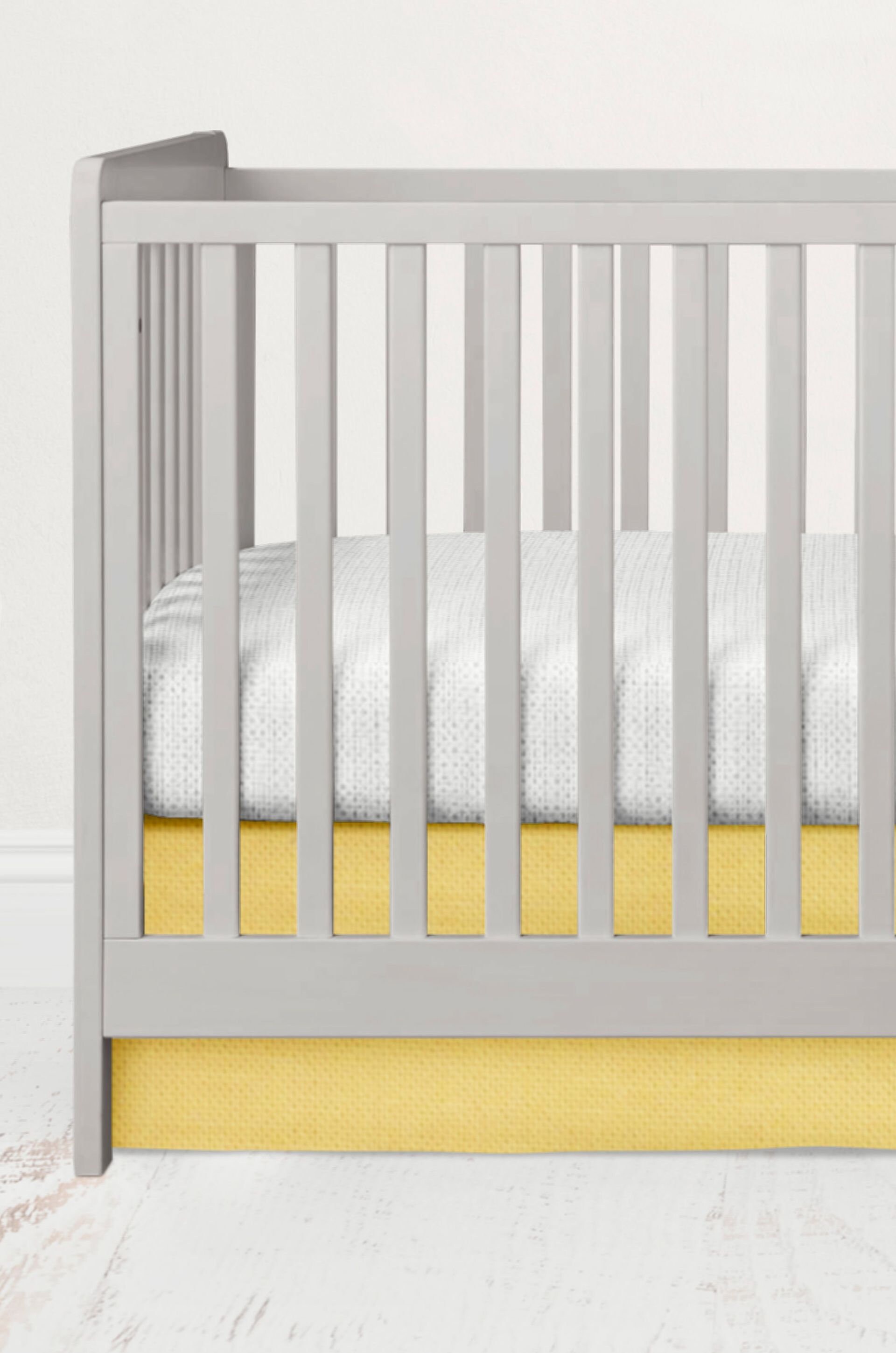 yellow crib bedding