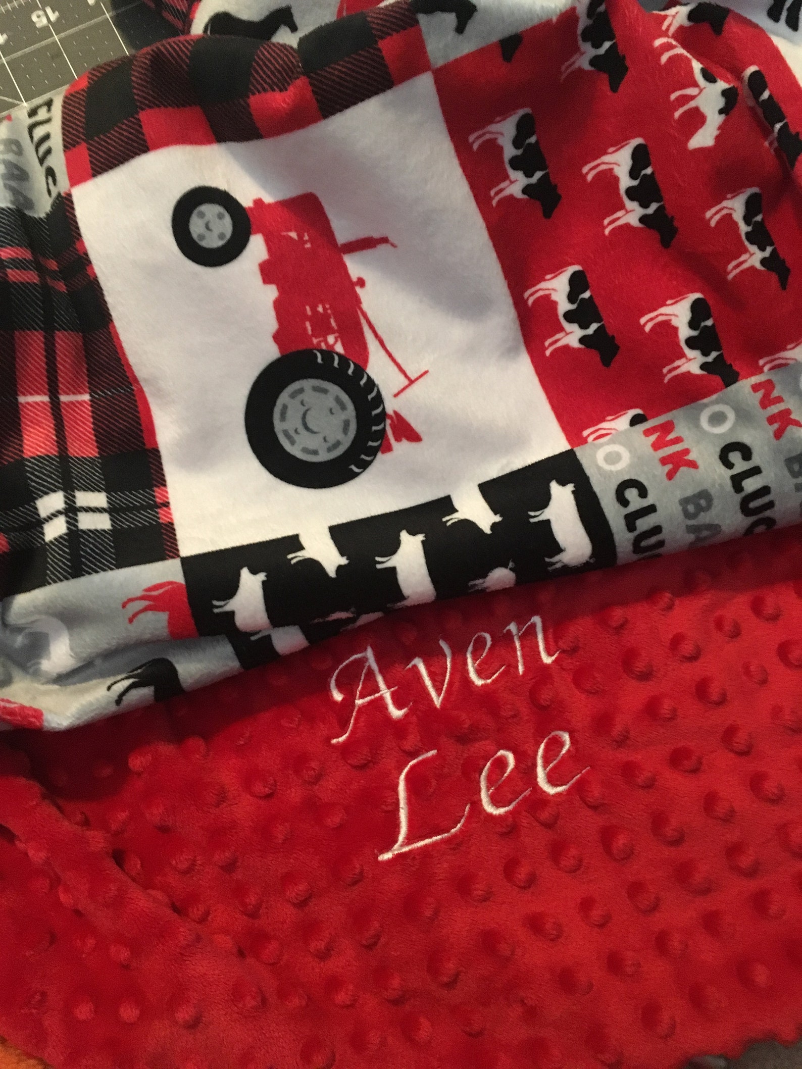 Farm Baby Bedding Crib Sets Tractor Baby Quilt Farm Nursery Etsy