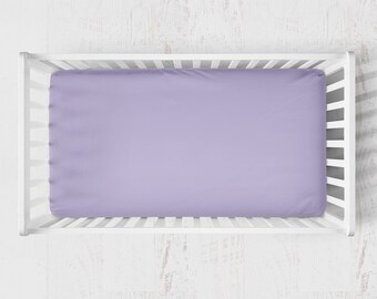 lilac cot sheets