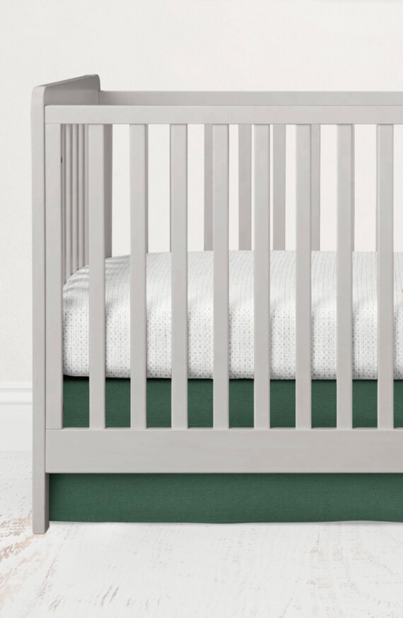 hunter green crib