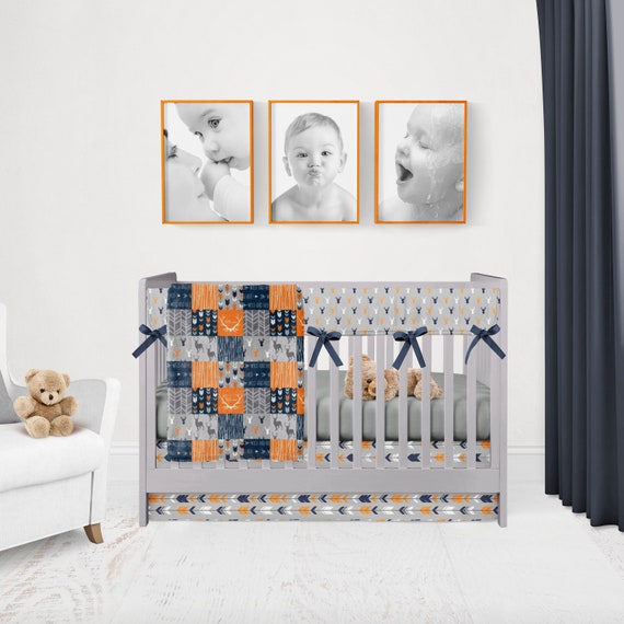 Hunting Crib Bedding Baby Boy Crib Bedding Set Deer Crib Etsy