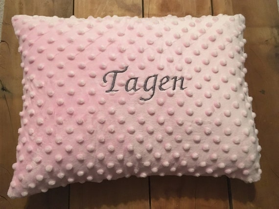 Toddler Pillowcase Personalized Pillow Cases For Kids Minky Etsy