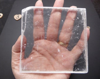 Selenite Clear Window Plate