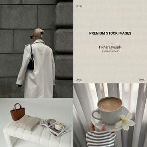 Quiet luxury stock photo bundle featuring minimal feminine lifestyle images with soft neutral tones, clean compositions, and subtle textures. Premium editorial-style faceless images designed for Instagram, Pinterest, TikTok, and social media marketing. Ideal for creators, influencers, and small businesses looking to build a cohesive, refined, and high-end brand identity with timeless and understated content.