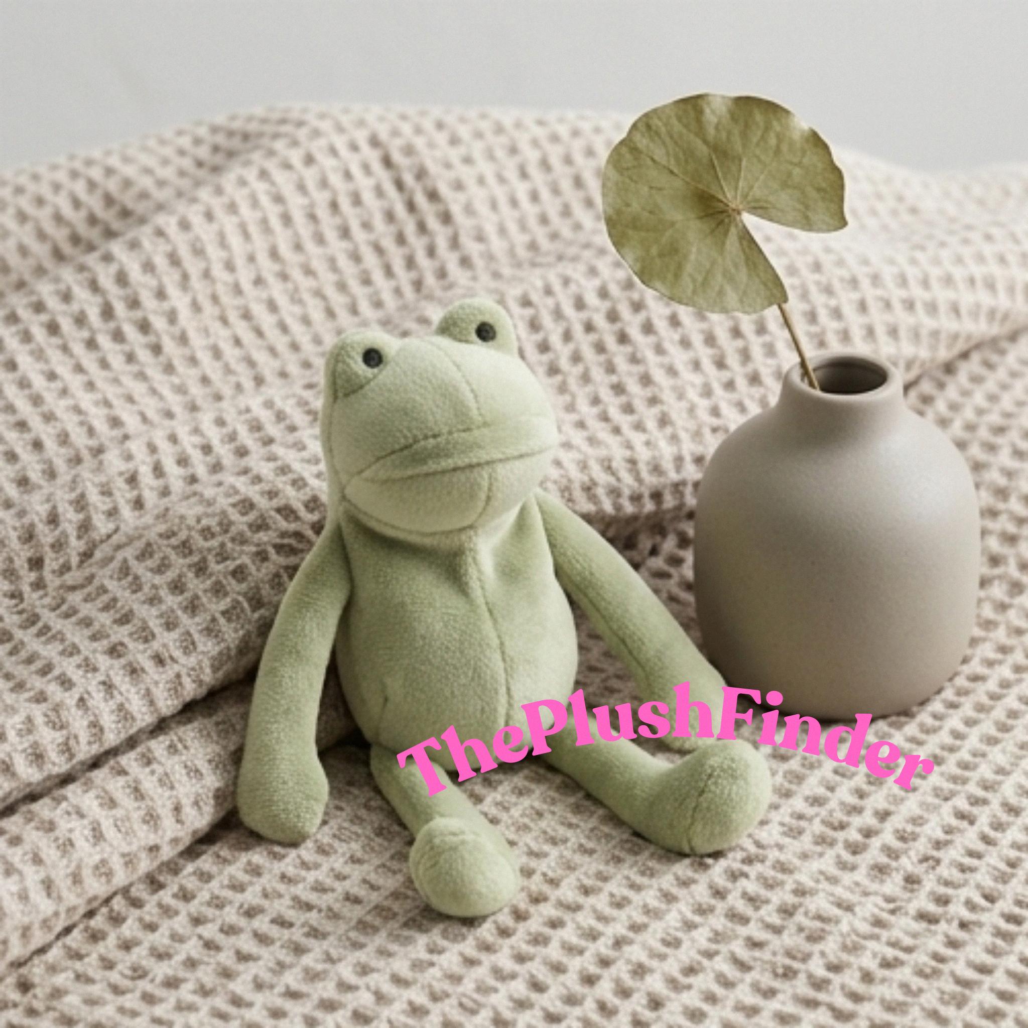  fergus frog カエル 蛙親子　ぬいぐるみ レア　二体 Fergus Frog - Official Jellycat