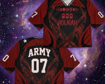 Camiseta de fútbol personalizada de la gira mundial de regreso de Bangtan Arirang Hooligan, regalo de merchandising Kpop personalizado de la gira Arirang para ARMY, atuendo de fan para conciertos