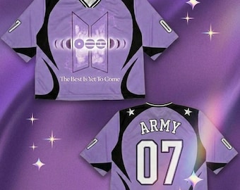 Camiseta de fútbol personalizada "The Best Is Yet To Come World Tour", merchandising personalizado de Kpop de Arirang World Tour, regalo para ARMY, atuendo para concierto de fans