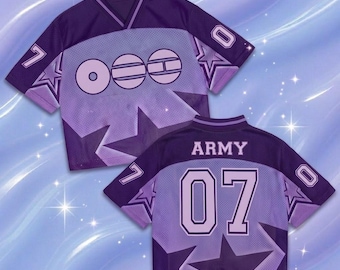 Camiseta de fútbol personalizada de la gira mundial de regreso de Bangtan Arirang Hooligan, regalo de merchandising Kpop personalizado de la gira Arirang para ARMY, atuendo de fan para conciertos