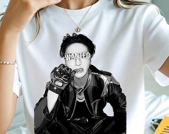 Camiseta Seonghwa A T Z, camiseta Kpop, camiseta Atee, merchandising de gira mundial, merchandising de álbumes retro vintage En tu fantasía En lo profundo de mi corazón En lo profundo de mi alma