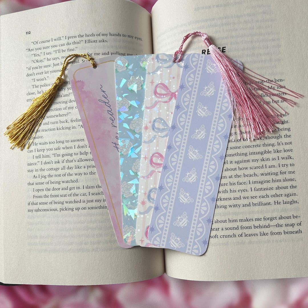 Bookish Bookmark | Bridgerton | Princess | Bees | Roses | Floral ...