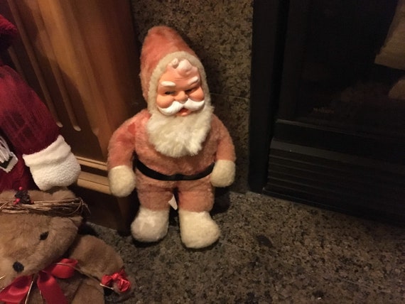 vintage stuffed santa