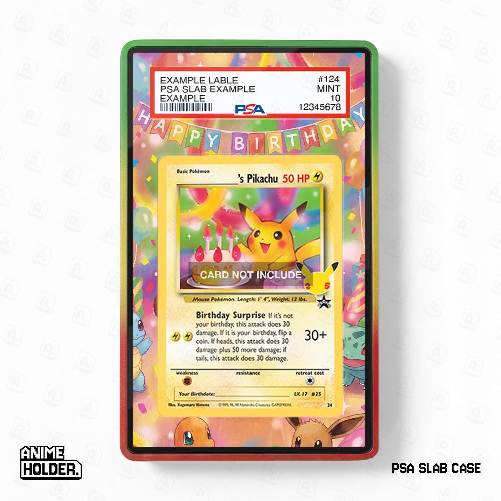 examples of psa graded pokemon cards PSA Slab Guard - Aurora