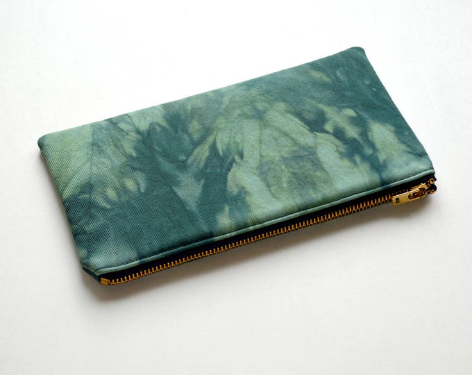 Tie-Dye Pouch - Deep Forest Green