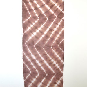 Rosewood Tie-Dye Chevron Scarf