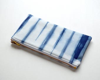 Tie-Dye Clutch - Navy Marine