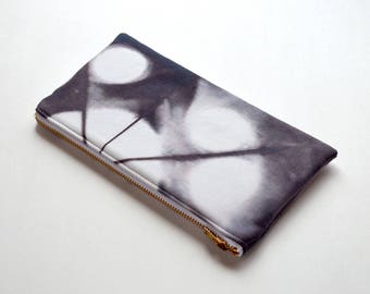 Tie-Dye Pouch - Brun chocolat noir