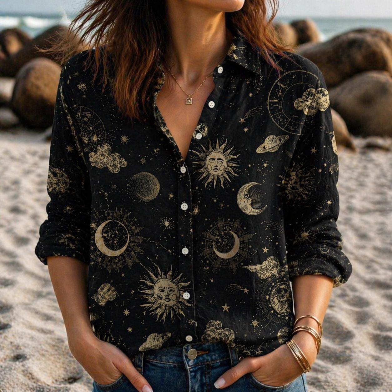 Patchwork Linen Shirt - Etsy