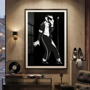 Michael Jackson King Of Pop PNG,GraphicTee Design,MJ Artwork, Music Legend(Digital Download) image 15