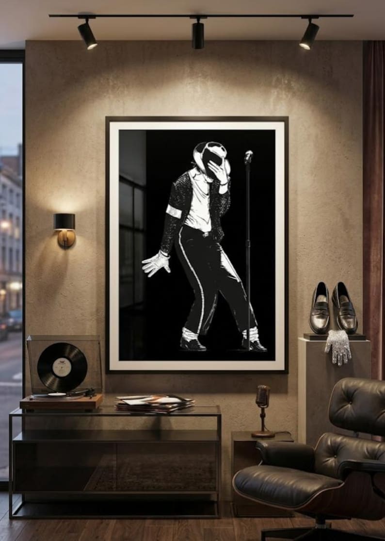 Michael Jackson King Of Pop PNG,GraphicTee Design,MJ Artwork, Music Legend(Digital Download) image 15