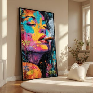 Pop smoke painting - Etsy 日本
