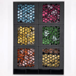 Indonesien 3rd Edition Brettspiel Einlage | Magnetdeckel, vertikale Aufbewahrung